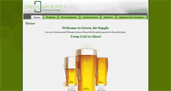 Desktop Screenshot of greenairsupply.com